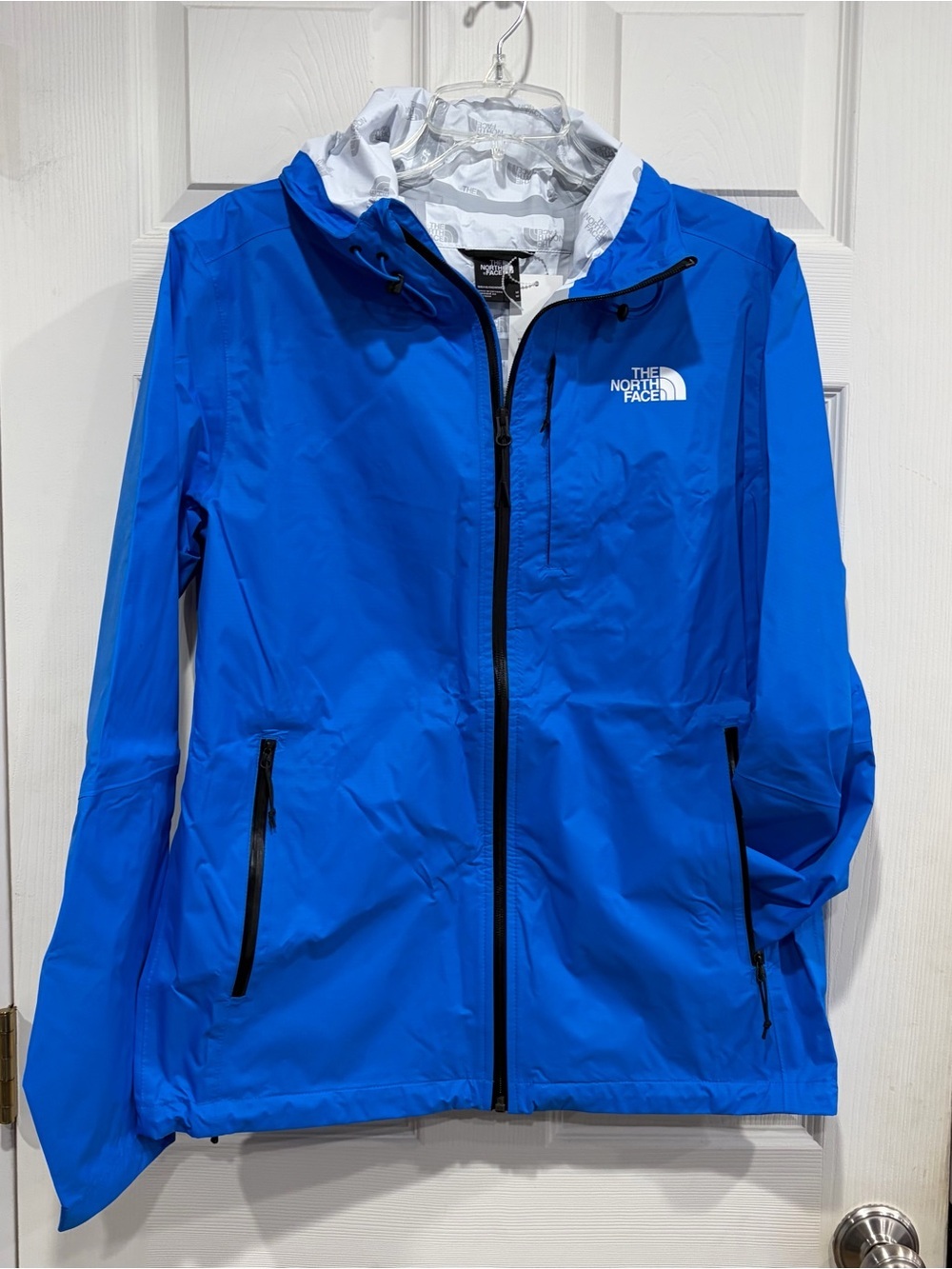 The North Face Men's Medium Alta Vista Jacket Blue NWT Waterproof Hiking Shell